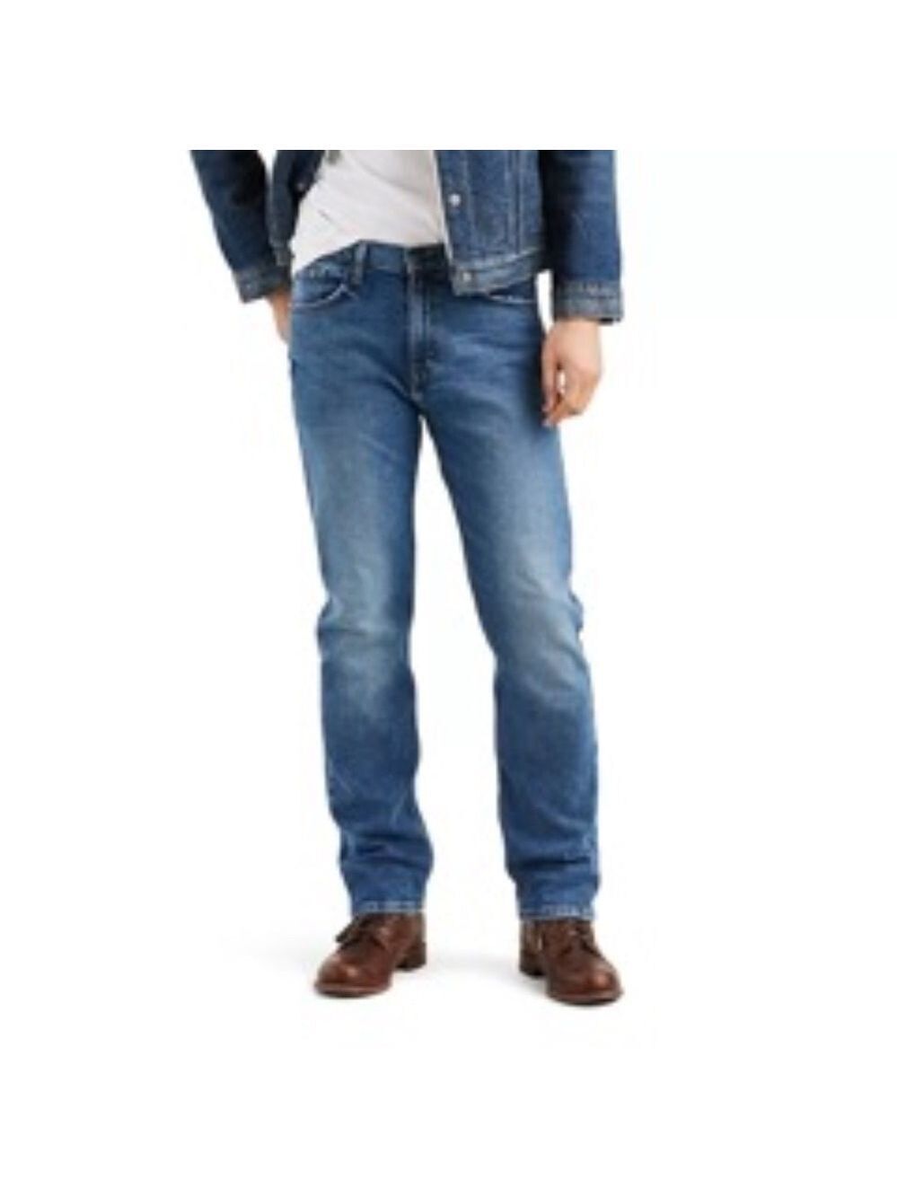 Levi's 505 Men's Straight Fit Stretch Jeans